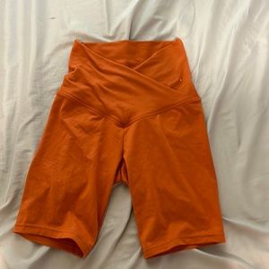 wild fable crossover biker shorts